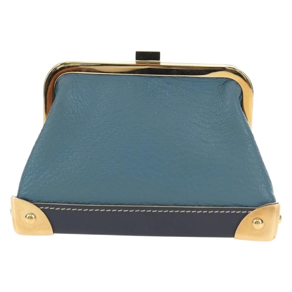 Louis Vuitton Porte-Monnaie Coin Purse Leather